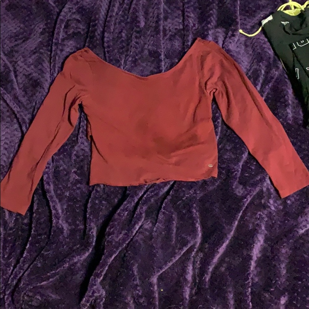 Long sleeve croptop